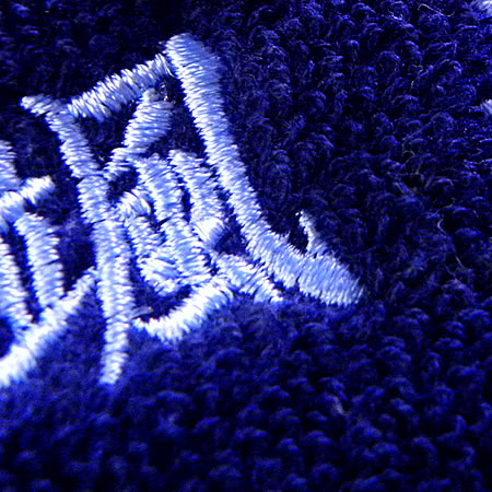 タオルへの刺繍